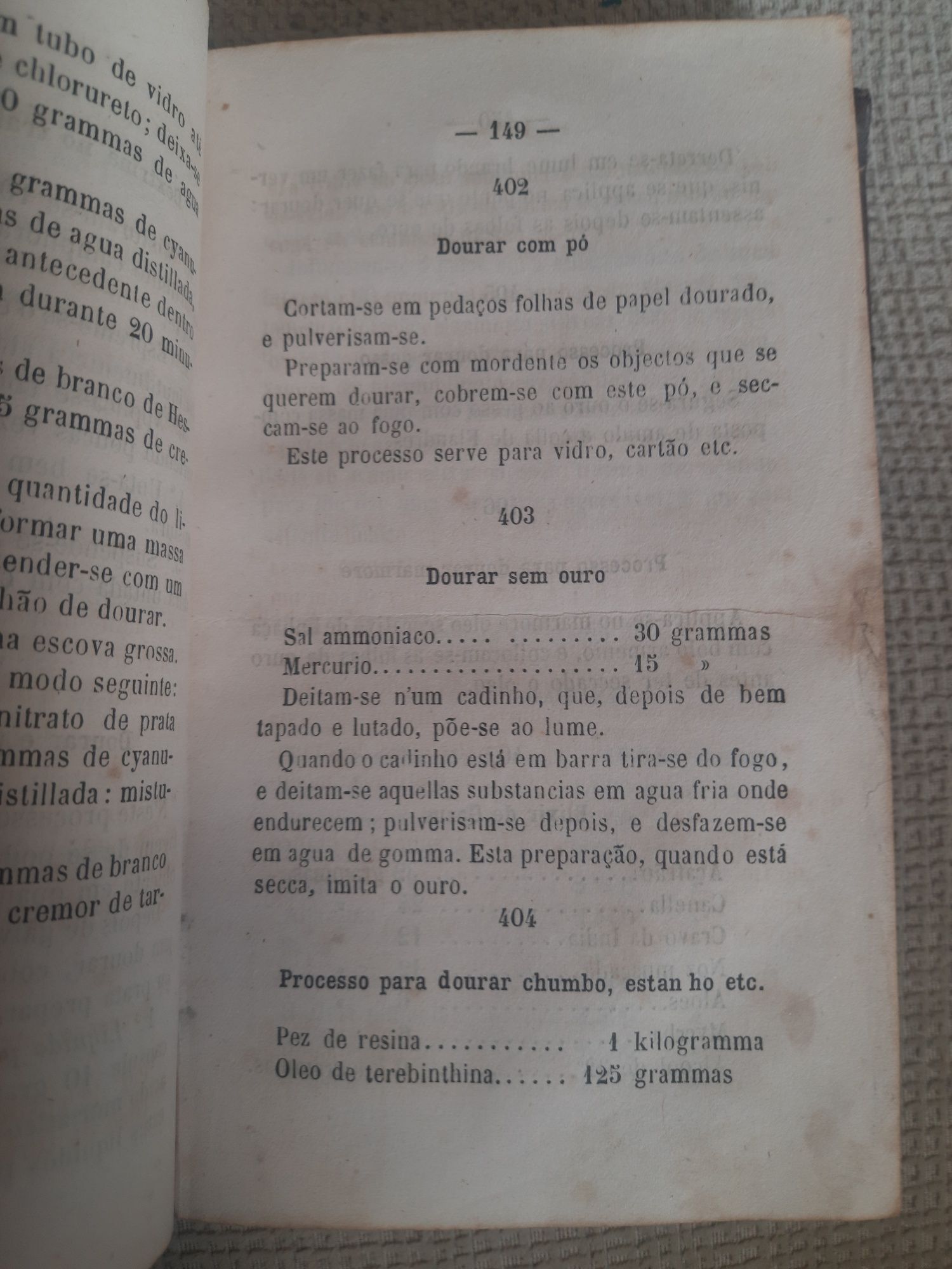 Livro encyclopedia das artes 1863