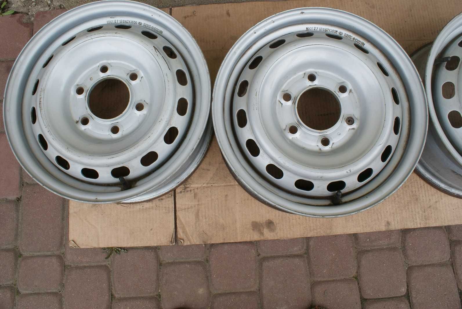 Stalowe 6,5Jx16 cali 6x139,7 o.centr.92,3 ET-50 Hyundai H-350 j.Nowe