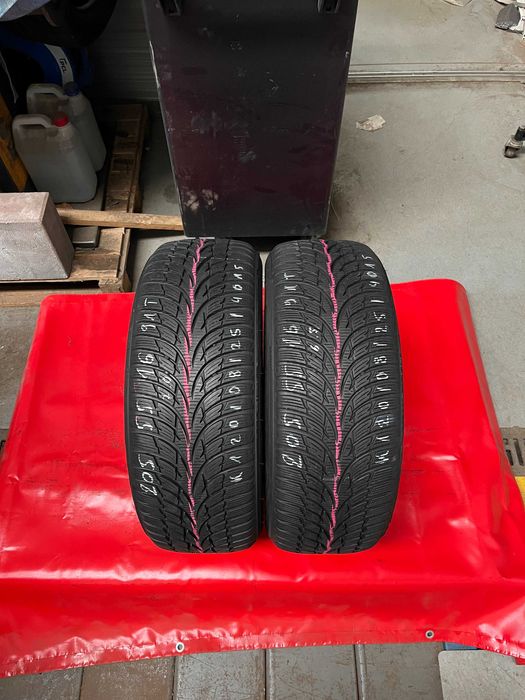 2 opony 205/55R16 Nokian WR D3