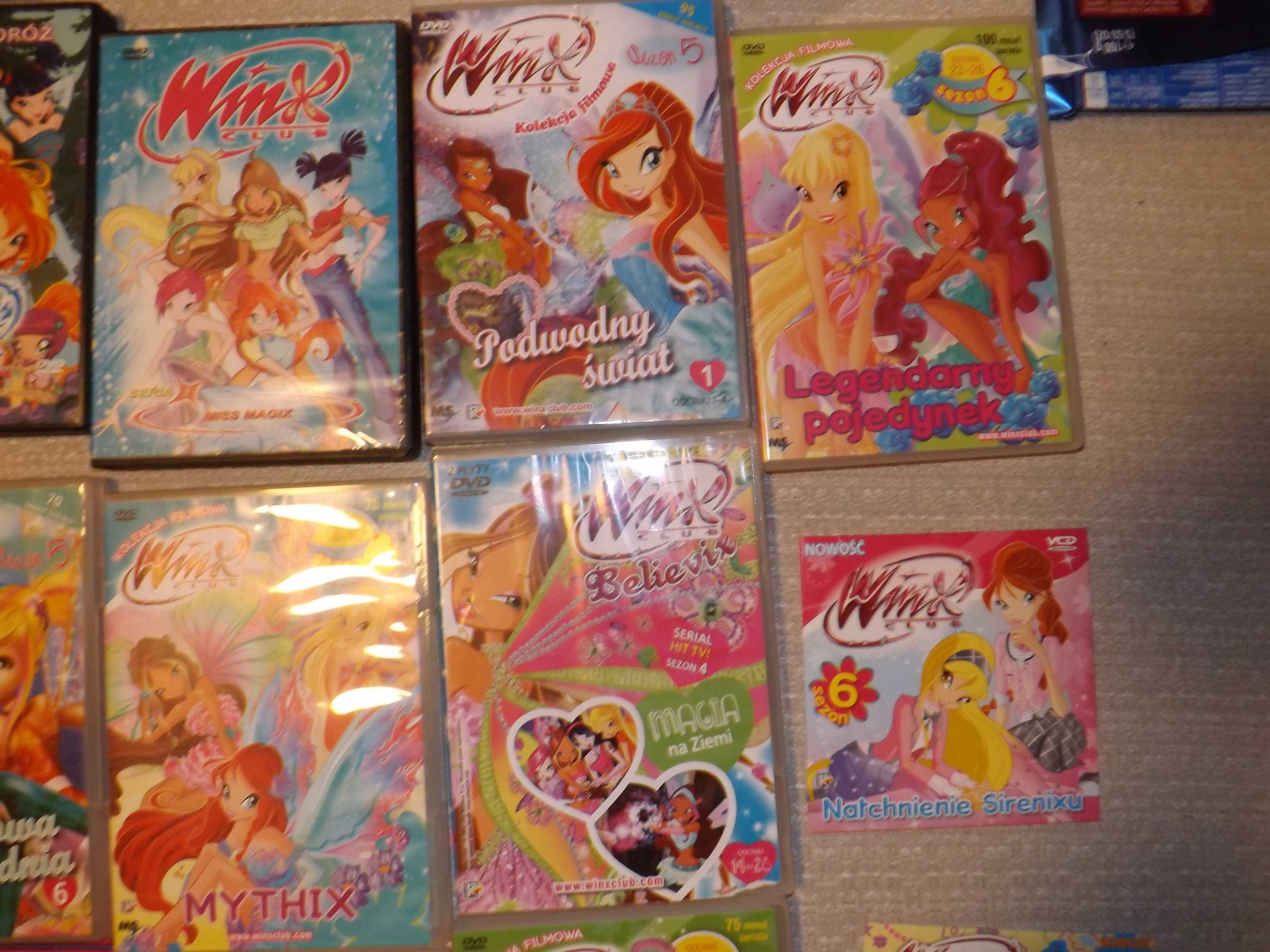 Winx , Monster High, dvd, bajka,  film