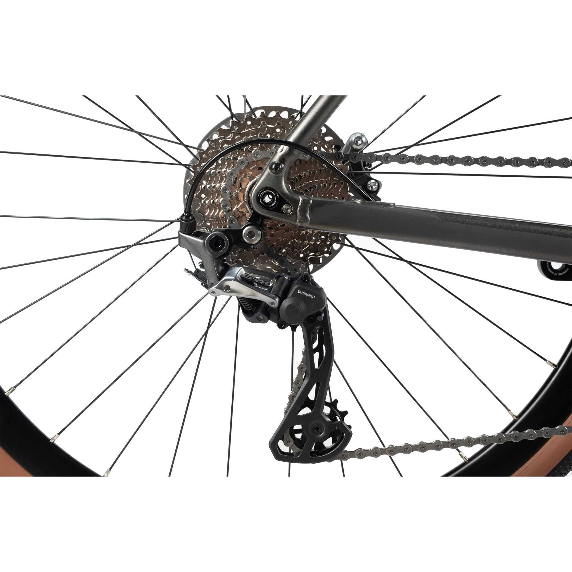 Nowy UNIBIKE 28 GEOS 49cm Gravel grafitowy