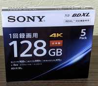 Диски BD-R XL 128 GB Sony 4k