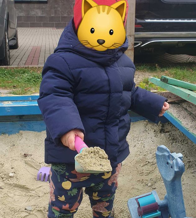 Пуховик  Gap kids р 18 міс зріст 86