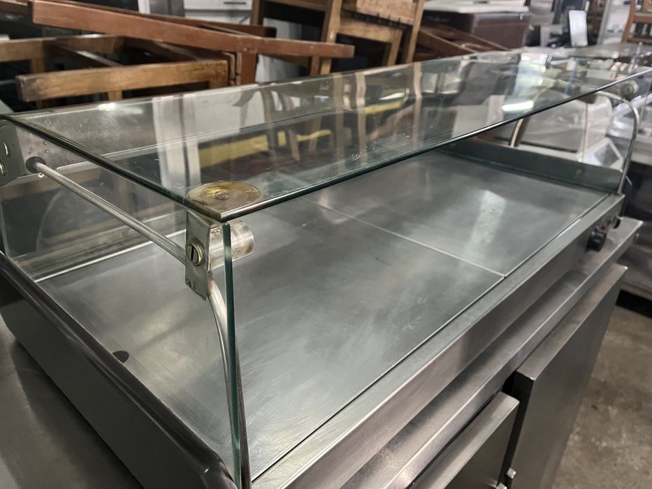 Vitrine expositora aquecida 1.00mt