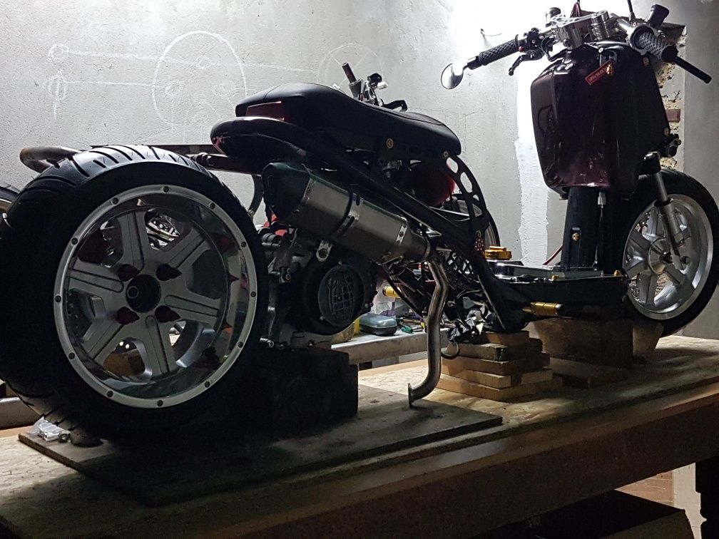 Honda ruckus 150 cc zoomer AF58 custom зумер рукус