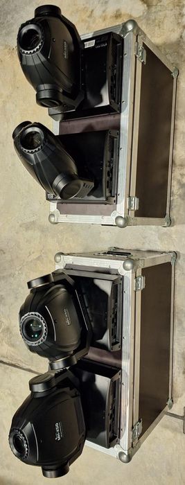 4 Stairville MH-X50+ LED Spot Moving Head
