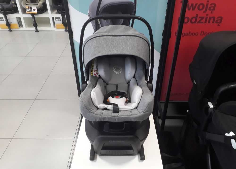 Fotelik Bugaboo Turtle Air grey + Baza 360 - eksp