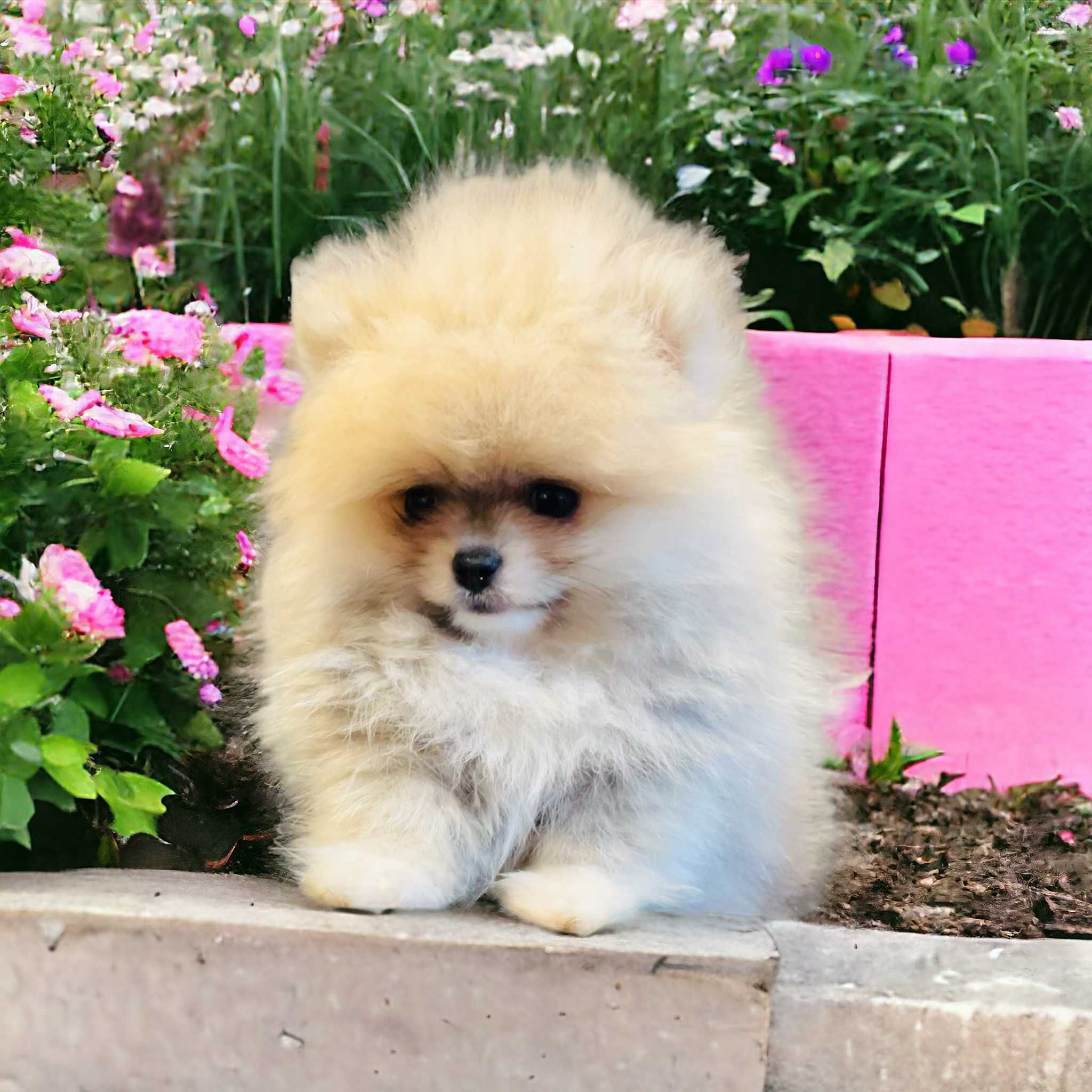 Pomeranian Miś BOO - Teddy szuka mamusi. Rodzice FCI miniaturka.