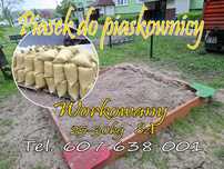 Piasek do piaskownicy. Piasek na plac zabaw