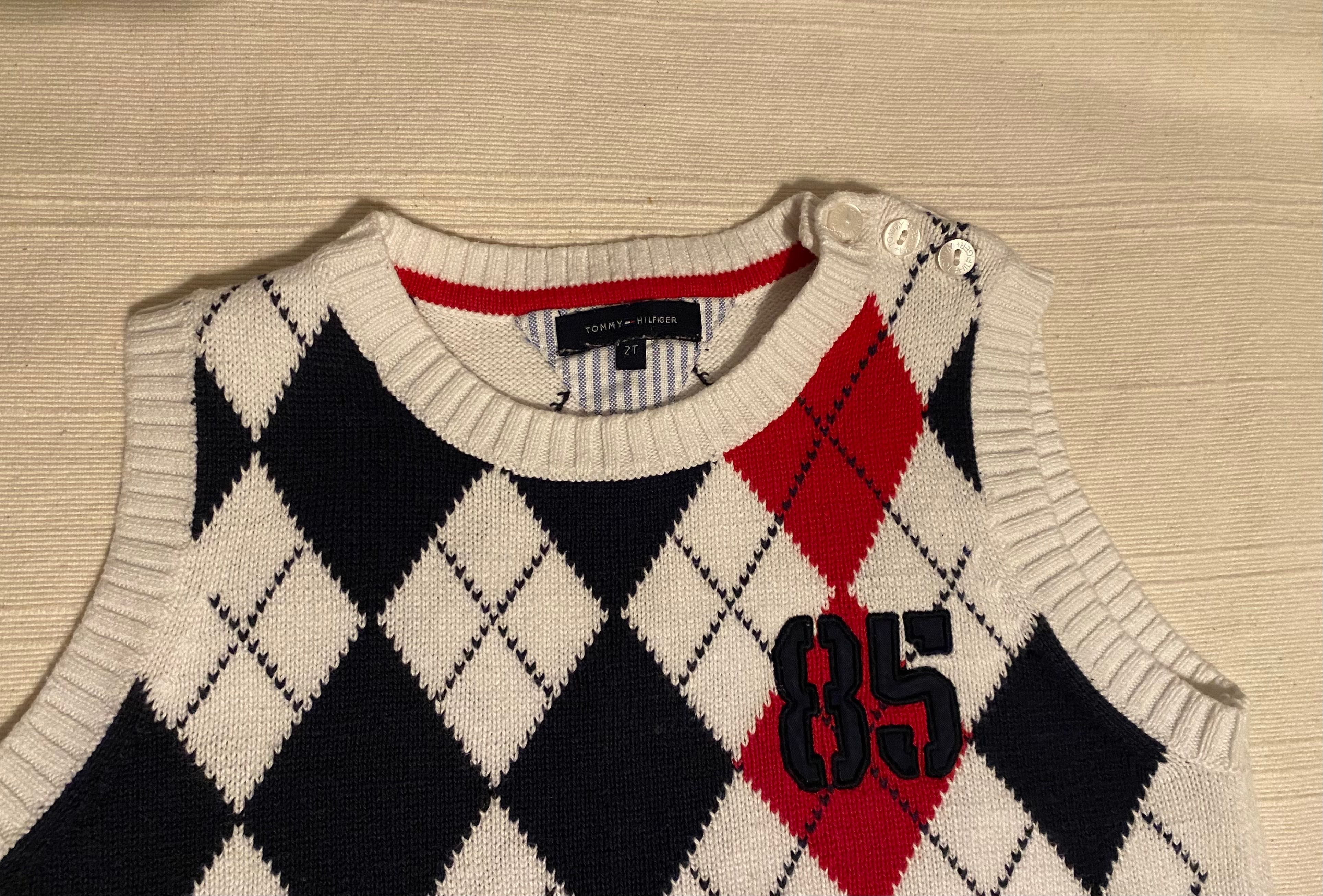 Tommy Hilfiger kamizelka 2 latka (92-98) stan idealny