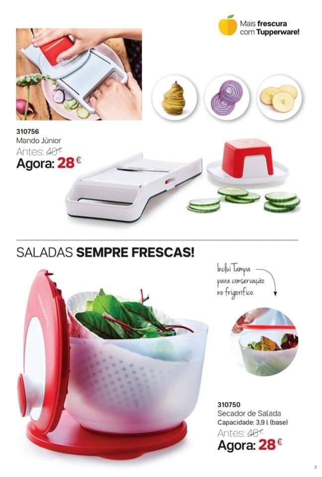 Tupperware em promoção