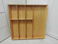 Ikea Variera wkład do szuflady organizer taca bambus 50x52cm