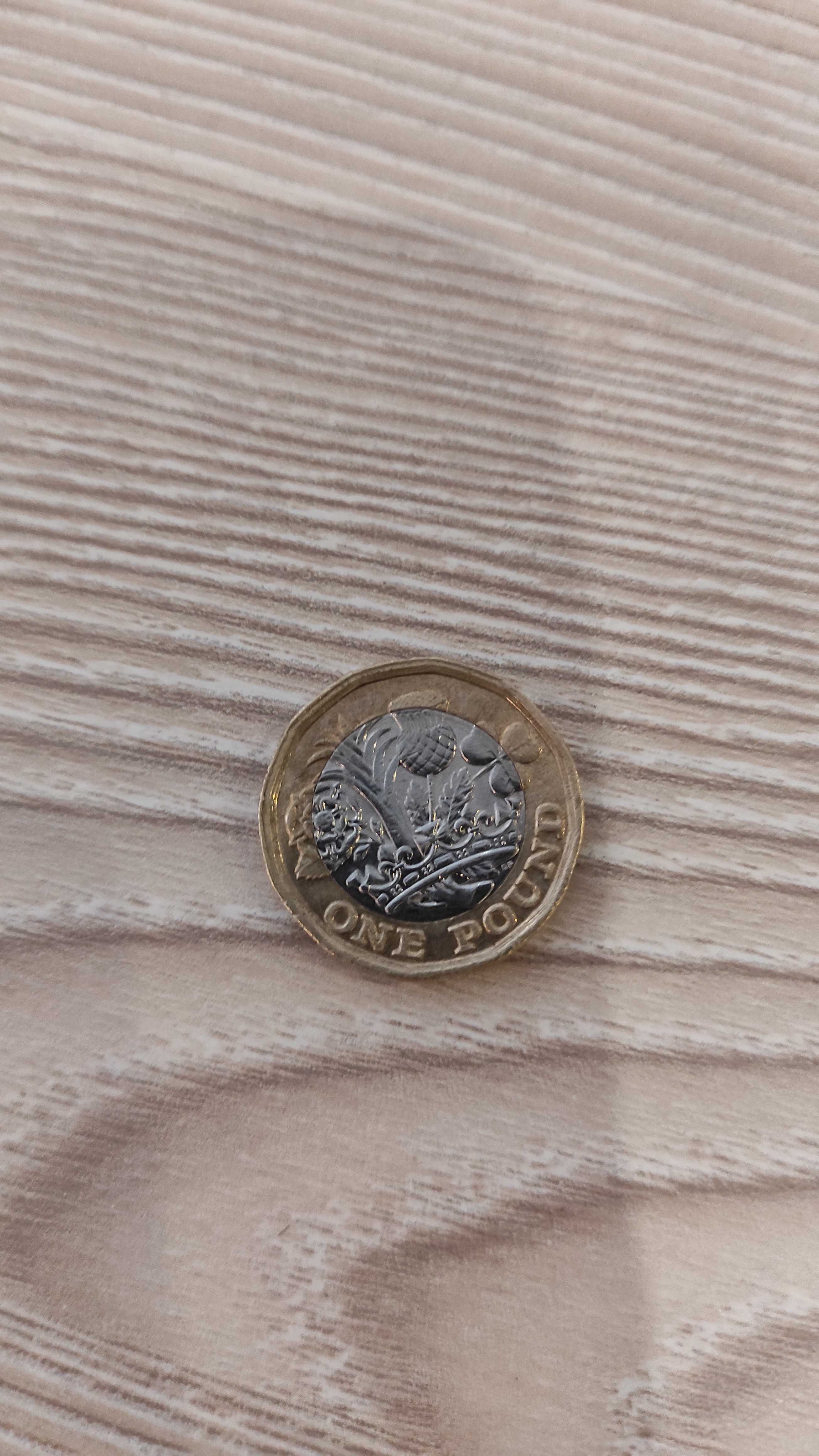 Moeda One pound 2017