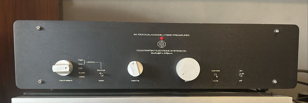 Counterpoint SA-1000 Dual Channel Hybrid Preamplfier