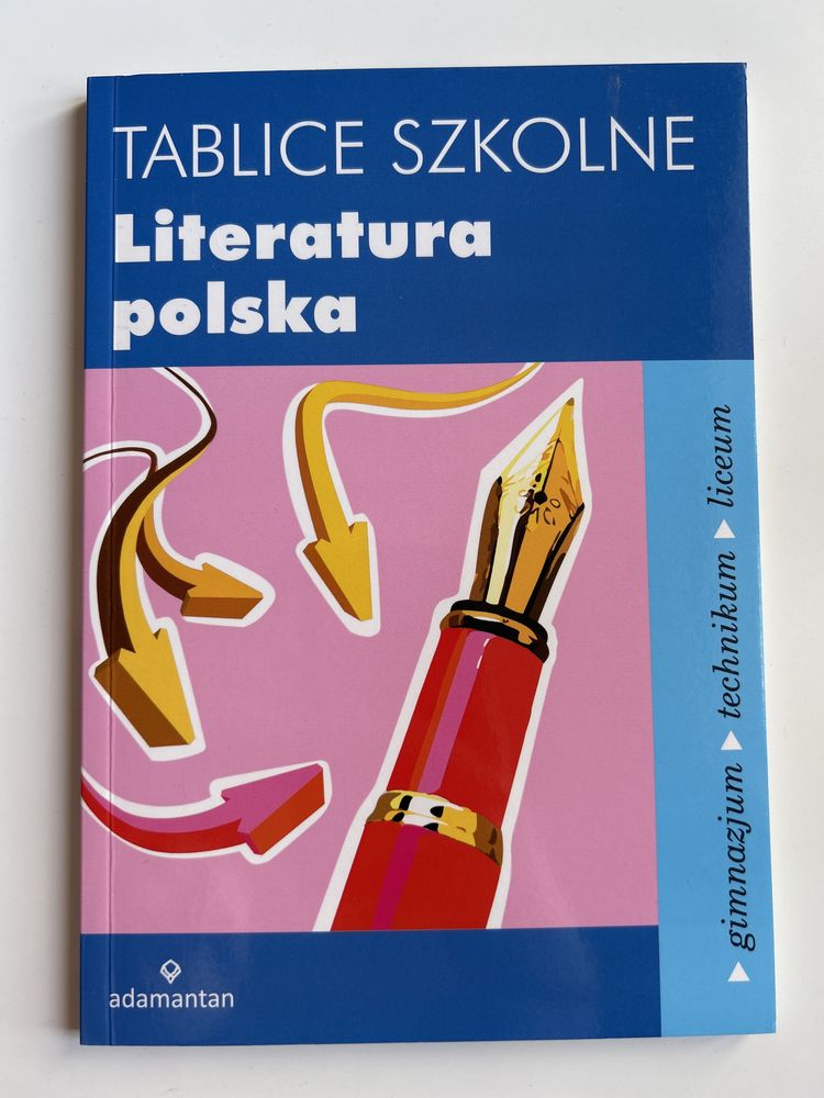 Tablice szkolne - literatura polska