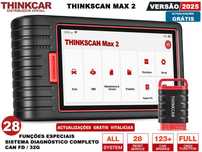 Thinkcar ThinkScan Max 2 Máquina Diagnóstico OBD/ 28 Funções (NOVO)