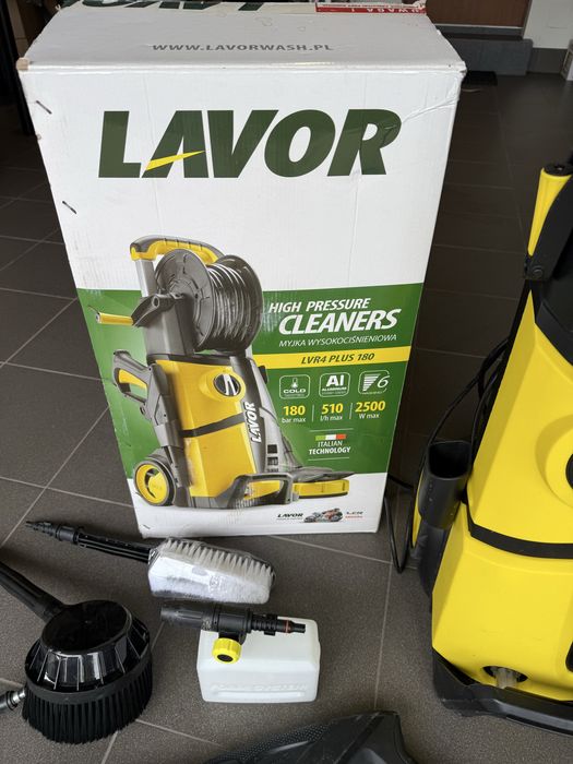 Myjka ciśnieniowa Lavor LVR4 180 Bar 2500W zestaw XXL / LUBLIN