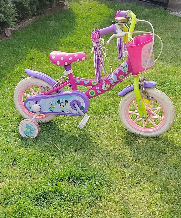 Rowerek dla dziewczynki koła 12