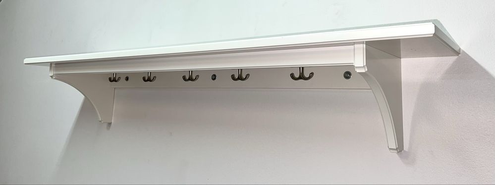 Półka z haczykami IKEA Stenstorp - jak nowa!