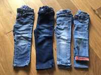Spodnie jeansowe dla dziewczynki r 92