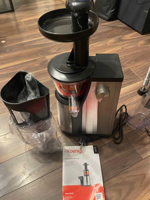 Wyciskarka wolnoobrotowa pionowa H.Koenig GSX12 400 W