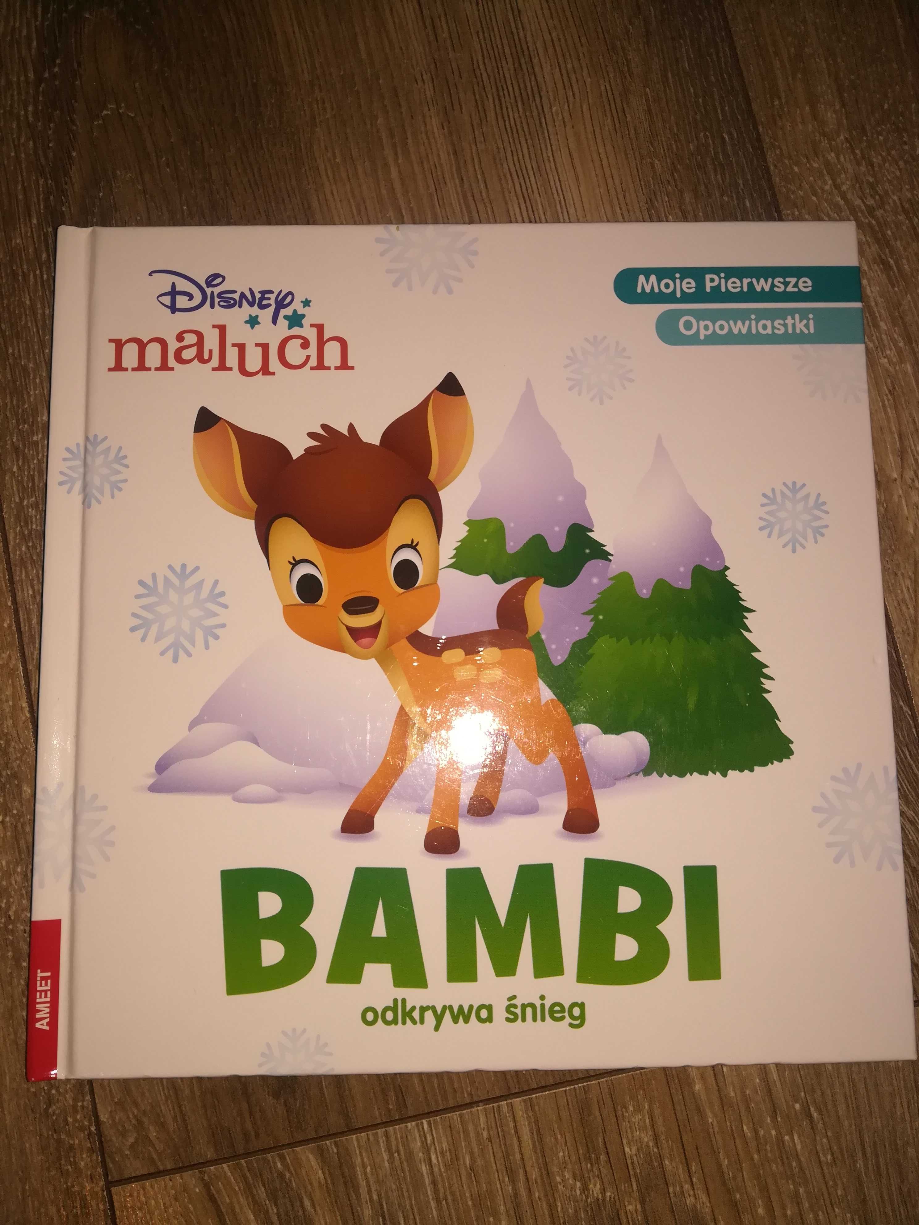 Książeczka dla dzieci "Bambi odkrywa śnieg"