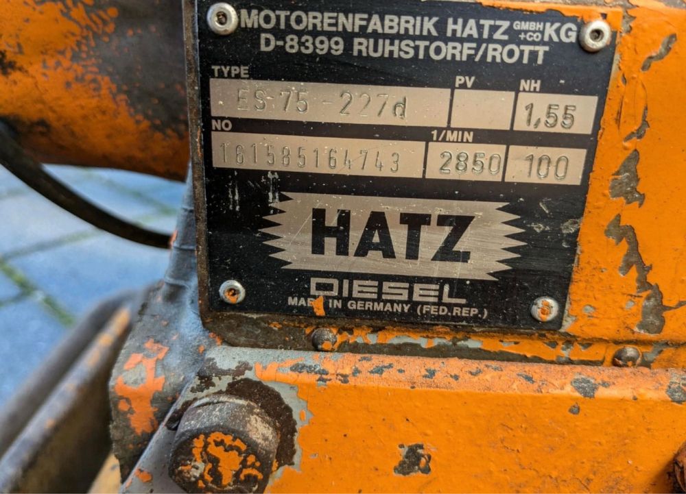 Zageszczarka Wacker DPS 2350 Rozruch korba waga 169 kg Sprawna tech.