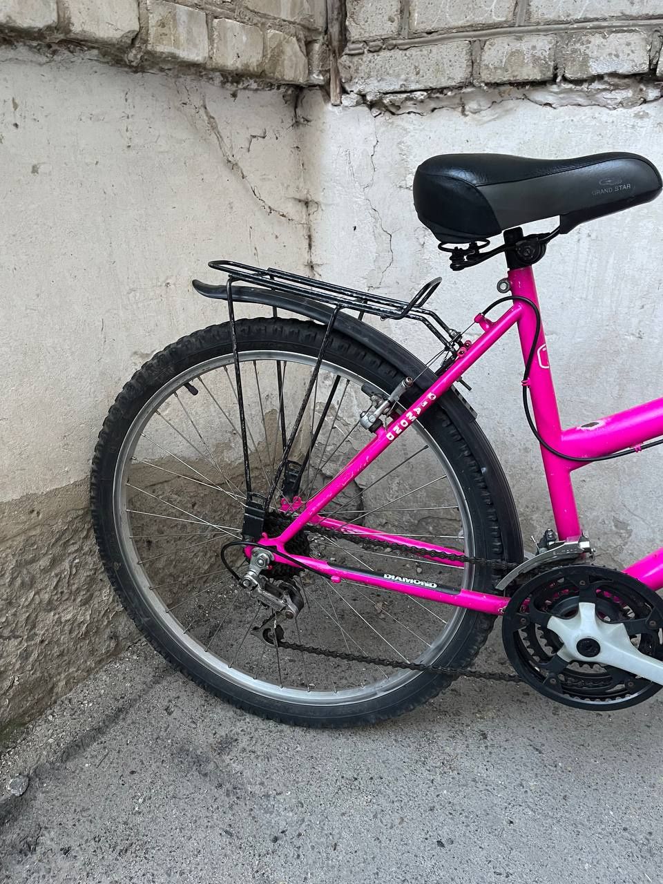 Велосипед рожевий