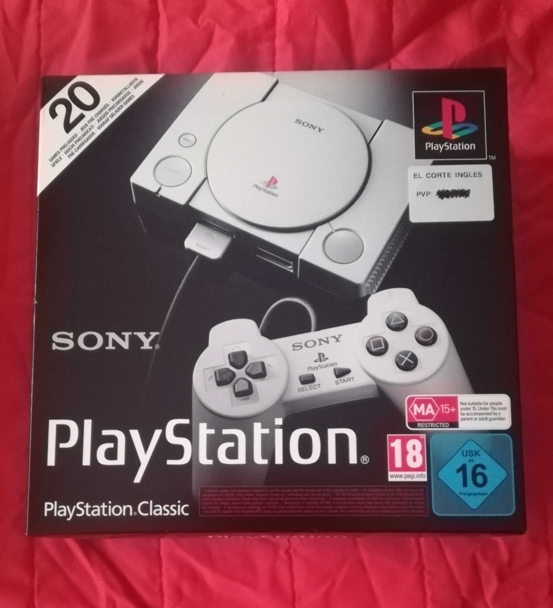 PlayStation Classic (100% NOVA/SELADA)