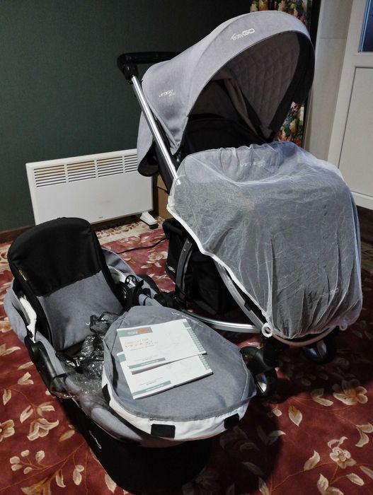 Коляска универсальная зима/лето EasyGo Virage Ecco