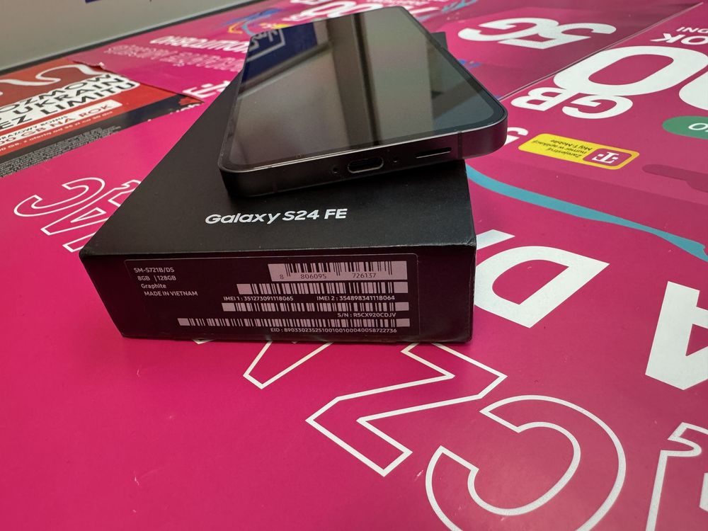 Samsung S24 FE 5G /Jak Nowy/ Gwarancja / Brzeg