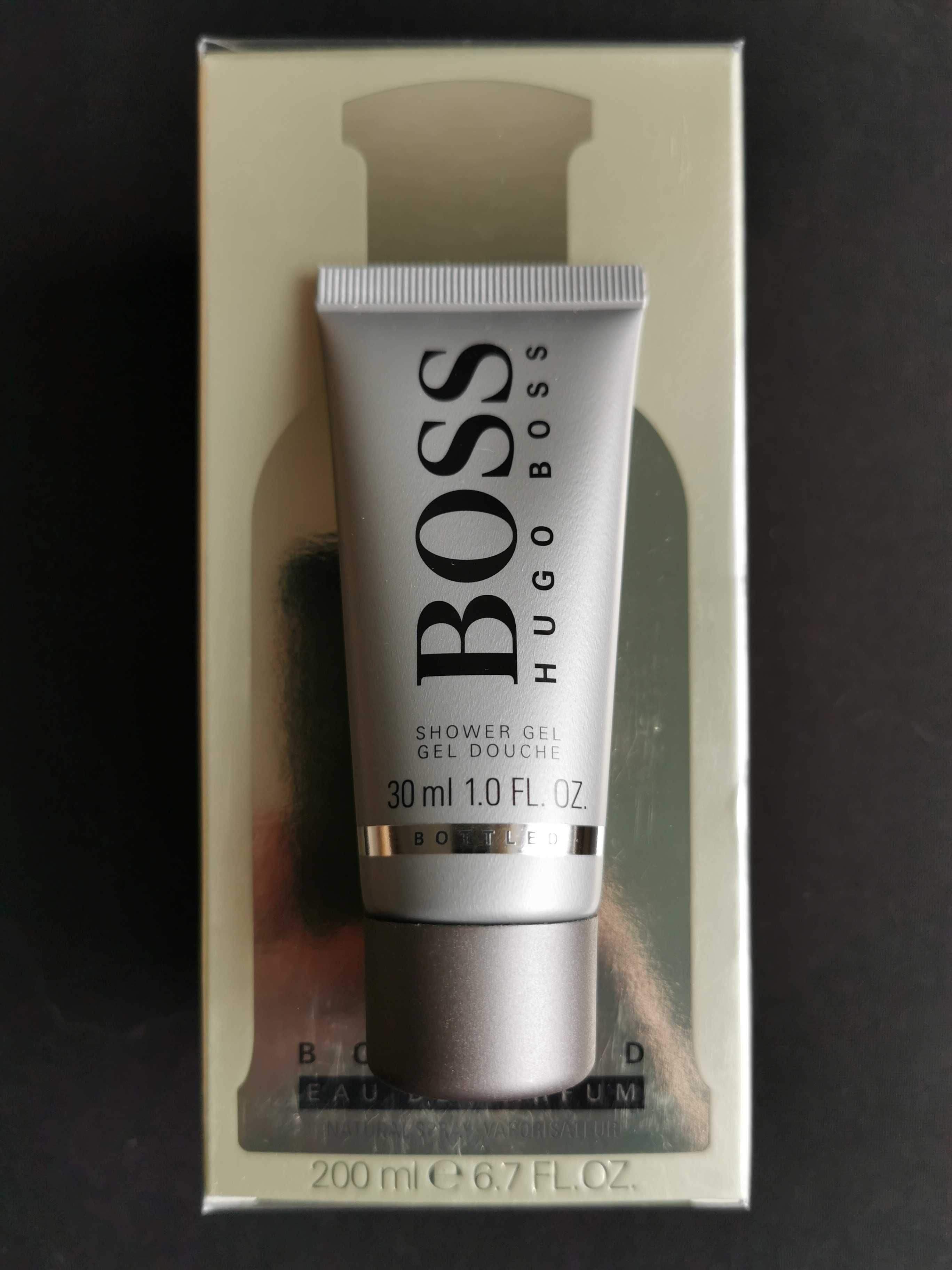 Oryginalne HUGO BOSS Bottled 200ml NOWE w fabrycznej folii + żel 30ml