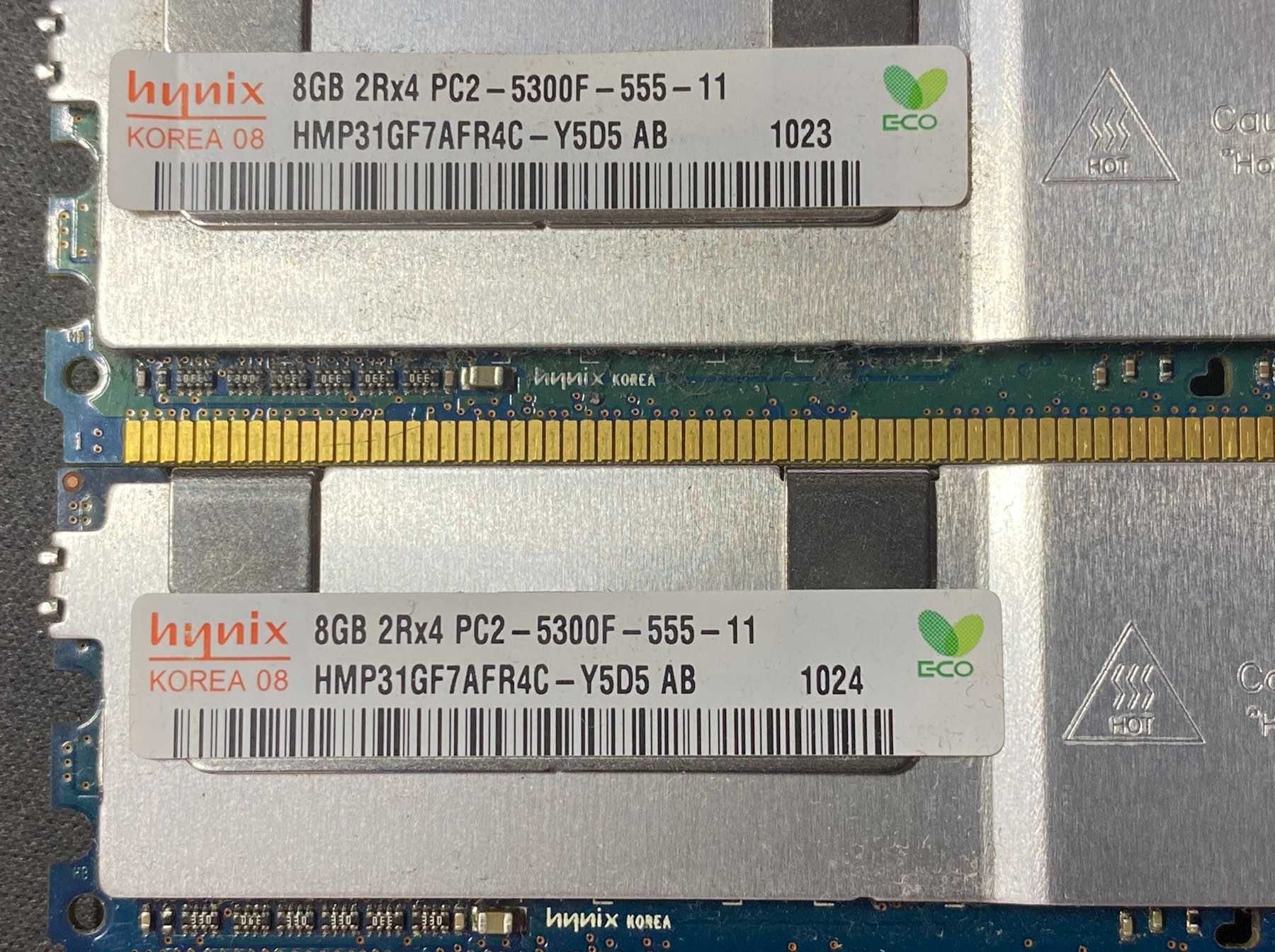 Серверна пам'ять 4G 8G DDR2 PC2-5300А (677MHz) ECC