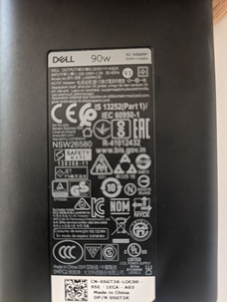 Stacja dokująca Dell D6000 + zasilacz Dell 90W