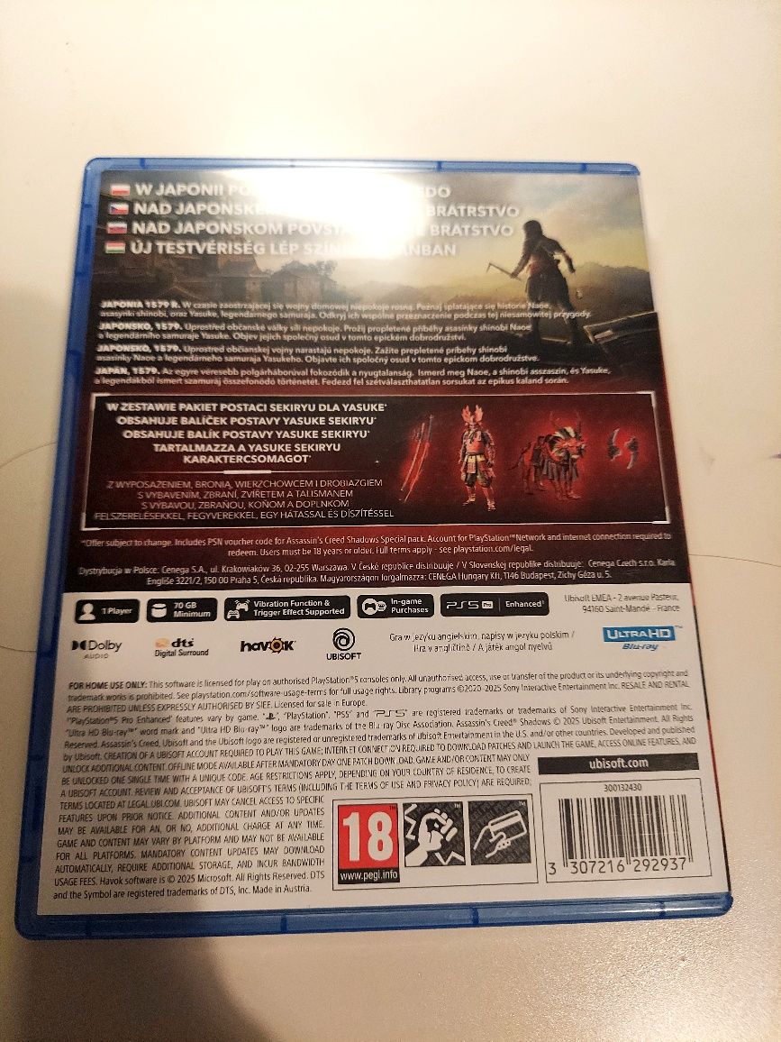 Assassin'sCreed Shadows ps5 PL