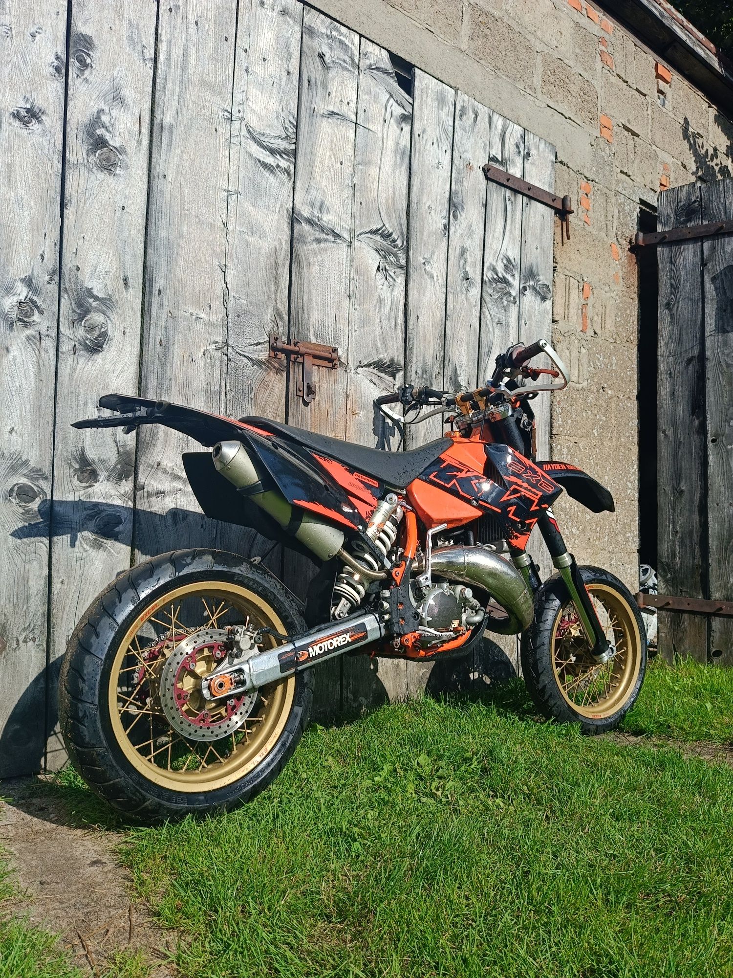 KTM exc 125 supermoto SM vforce sx