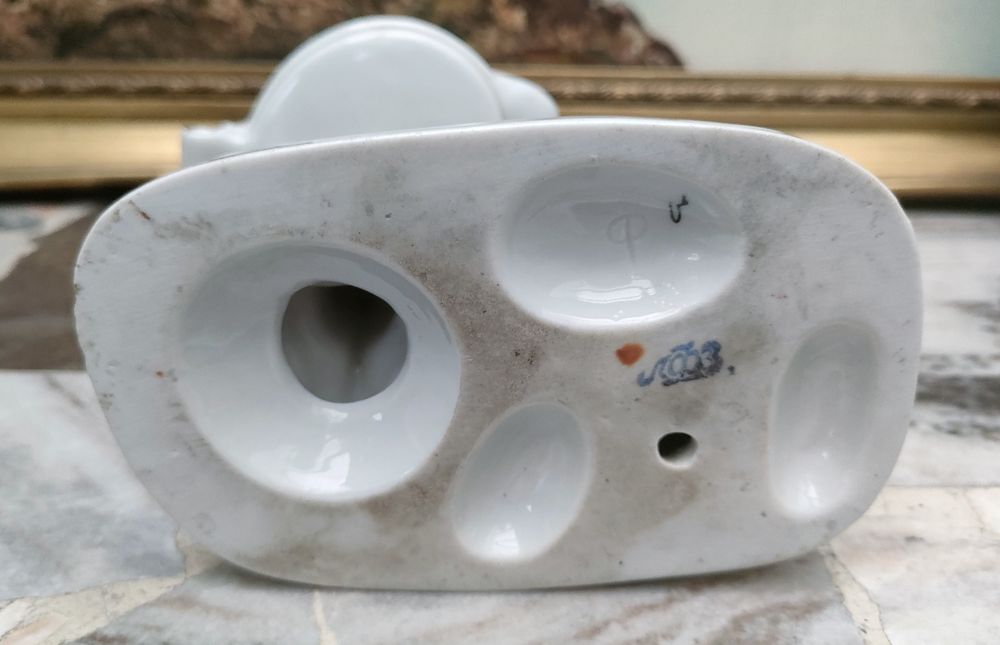 ŁOMONOSOW pisarz PUSZKIN stara figurka porcelanowa ROSJA