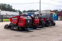 Kingway Gąsienicowa Taczka spalinowa silnik KUBOTA 850 kg