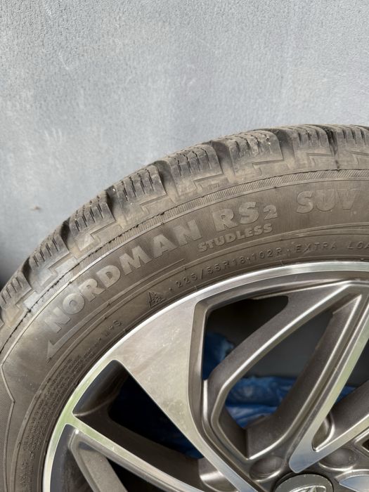 Рідні Диски Hyundai Tucson з гумою Nokian