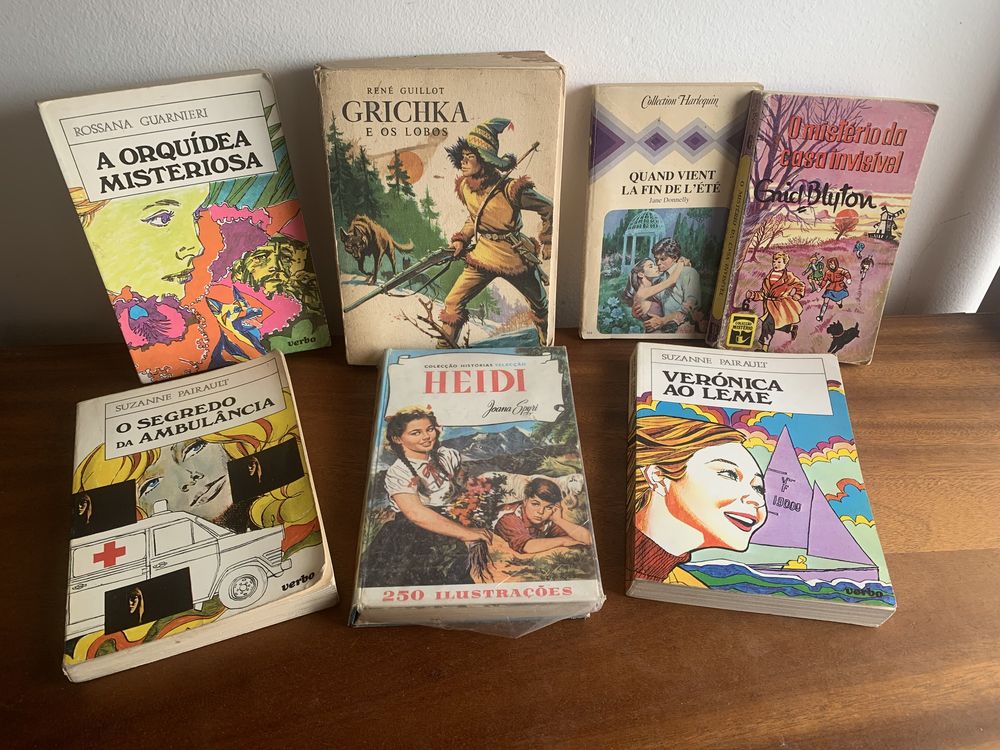 Livros antigos vários