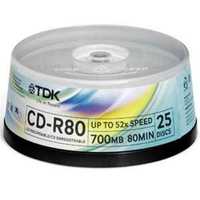 CD-Rs e CD-RWs TDK NOVOS - Fim de stock (abr.24)