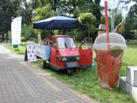 skuter Piaggio Ape food truck lody hot-dog kawa eventy gotowy biznes