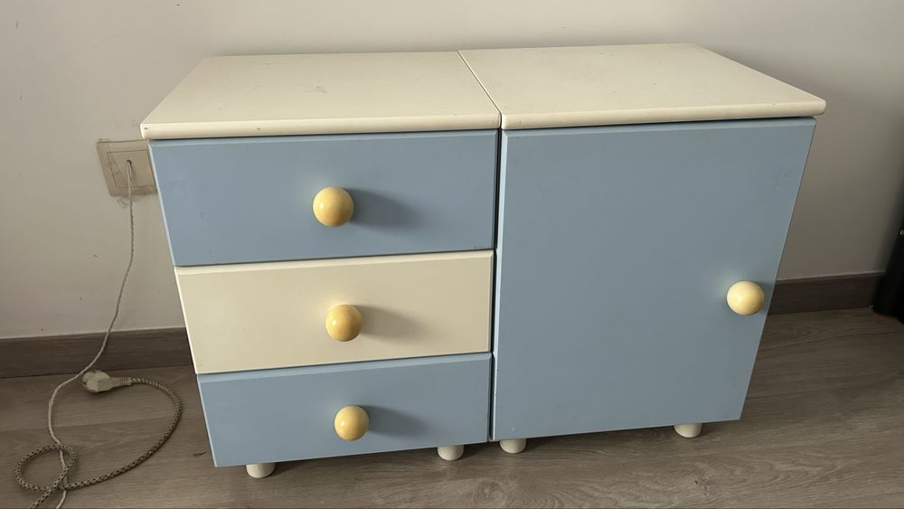 Movel de cabeceira cama quarto criança