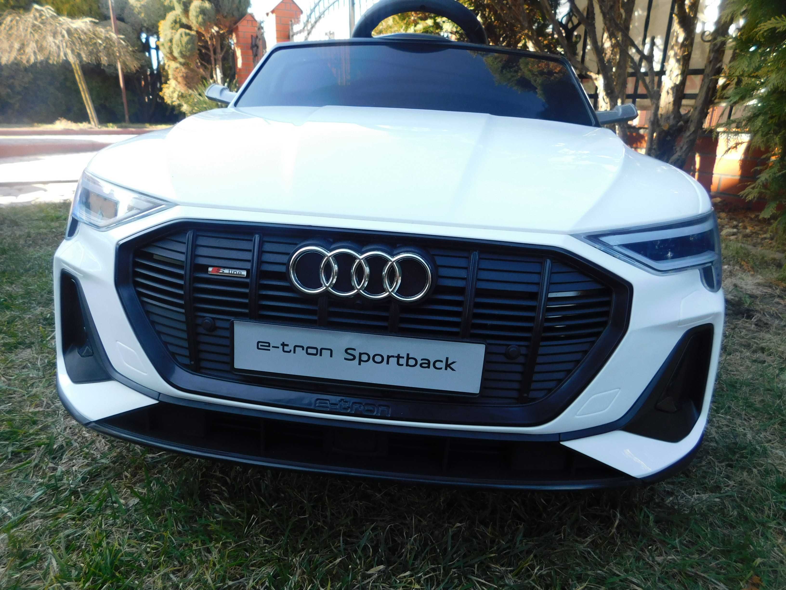 MEGAAUTKA.PL Napęd 4x4 Auto Pojazd samochód na akumulator Audi E-Tron