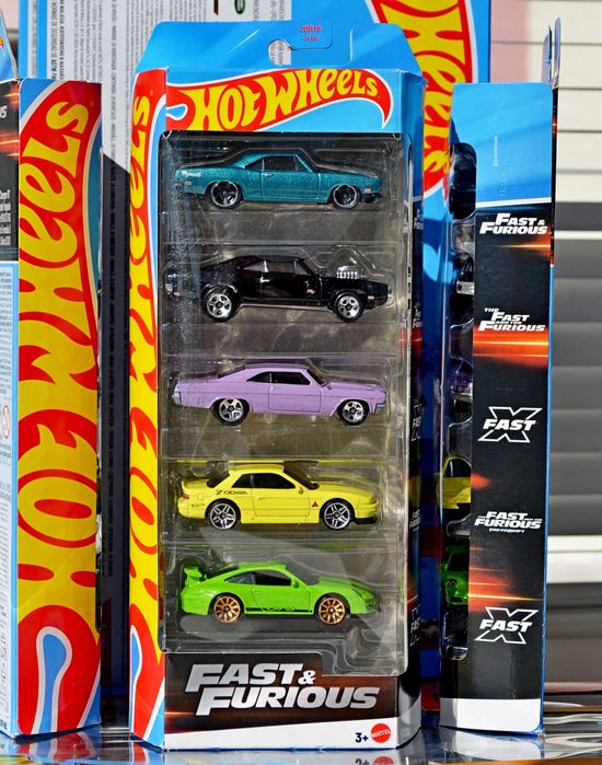 ‼️набір Hot Wheels 5 шт 5 pack F1 Nissan Fast and Furious 5шт машинки