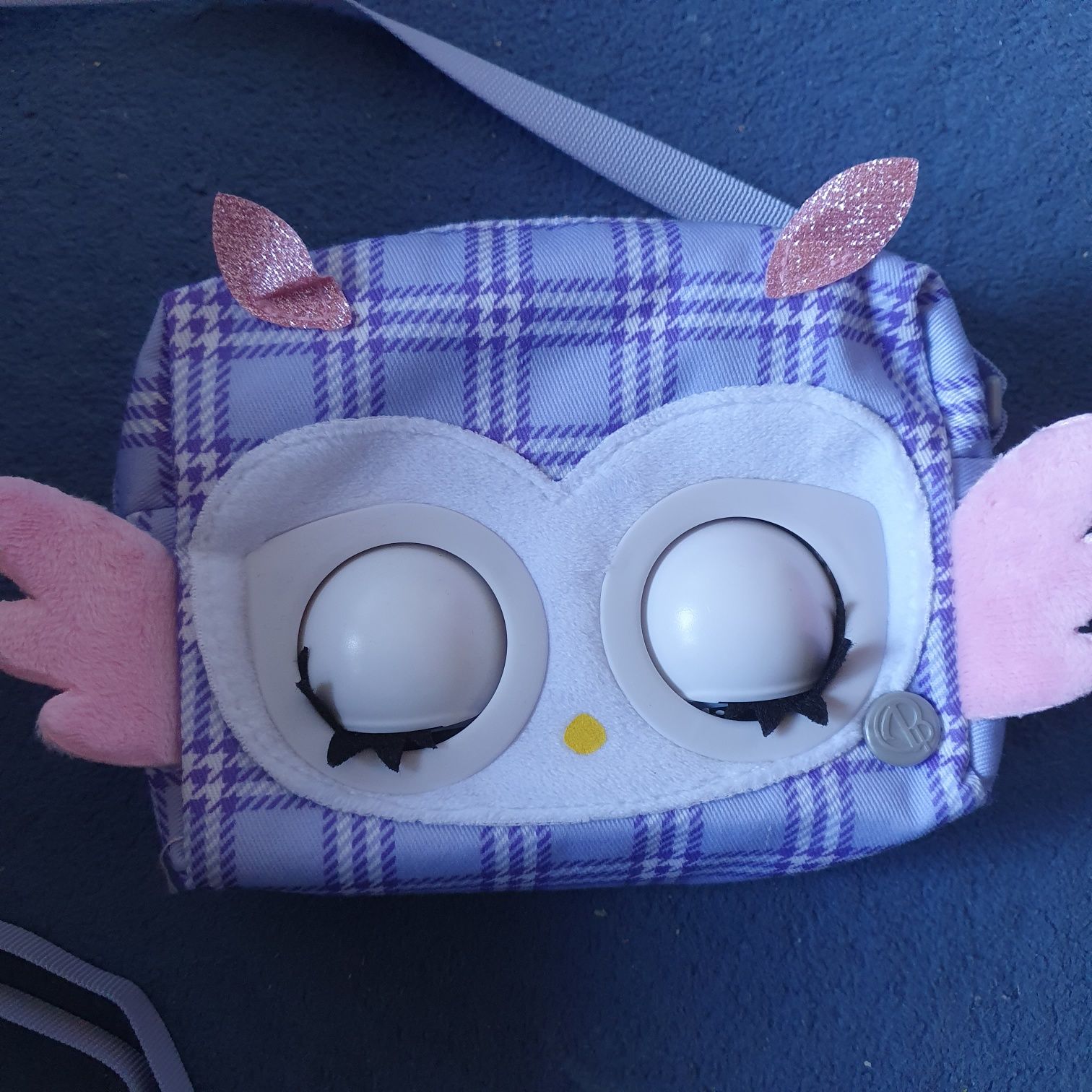 Torebka interaktywna z oczami sowa purse pets