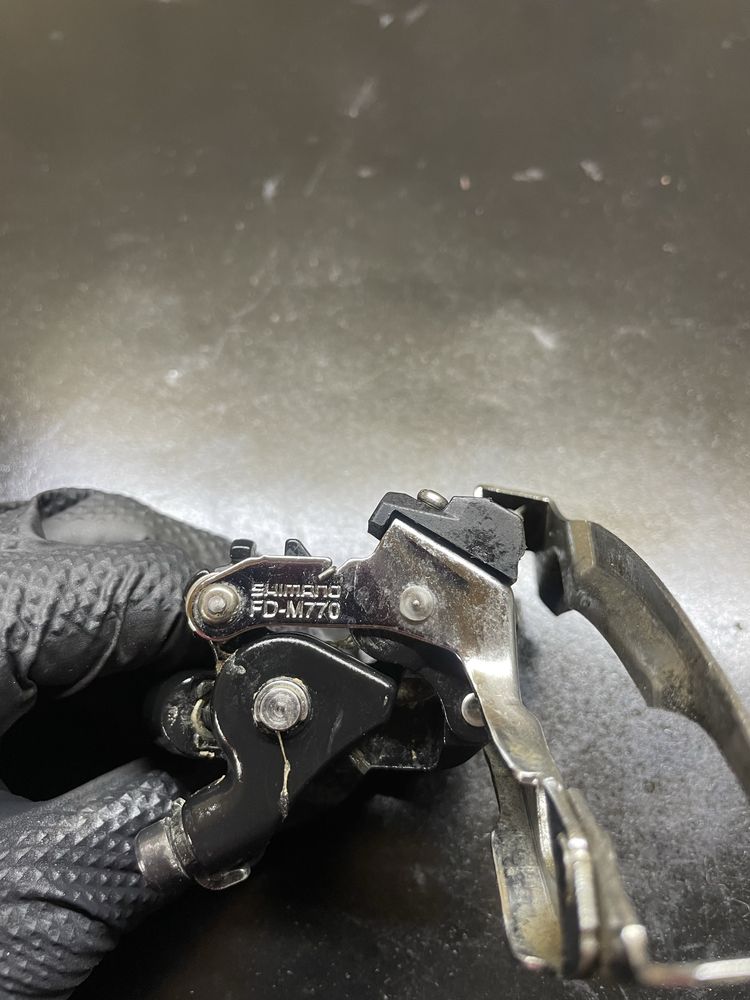 Przerzutka Shimano deore XT  fd-m770 obejma