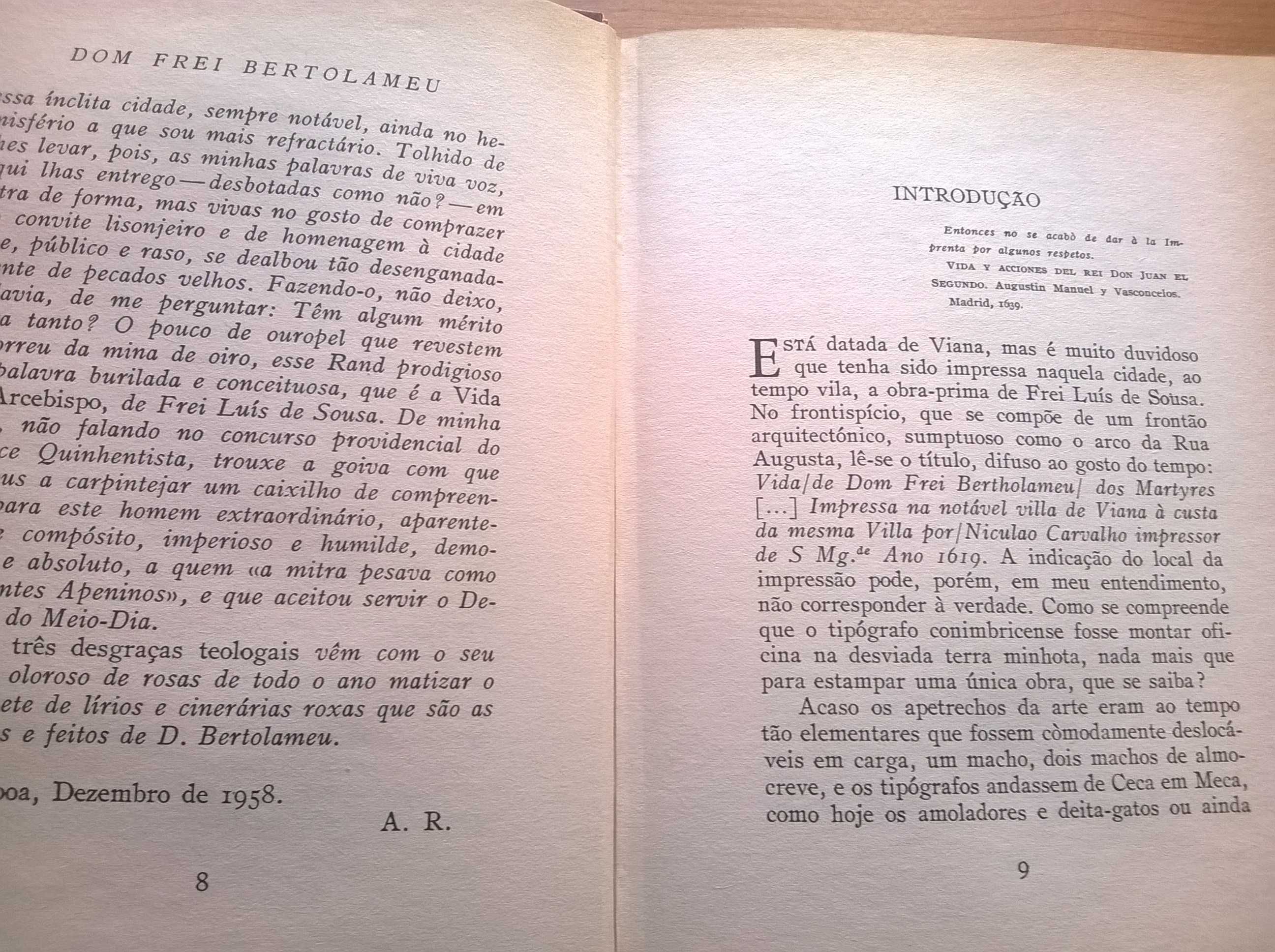 Dom Frei Bertolameu + As Três Desgraças Teologais - Aquilino Ribeiro
