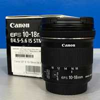 Canon EF-S 10-18mm f/4.5-5.6 IS STM (3 ANOS DE GARANTIA)