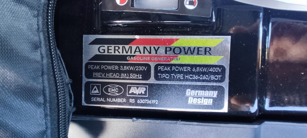 Agregat,generator prądu SCHORTAU 525-SH